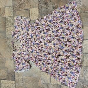 Easel Floral Prairie Dress Size Large